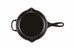Skillet en fonte émaillée Rond 23 cm Noir Mat